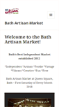 Mobile Screenshot of bathartisanmarket.com
